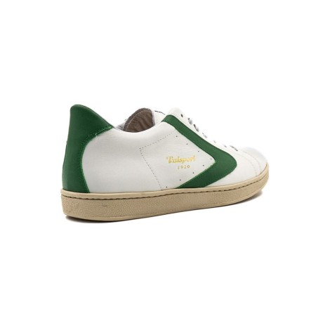 Sneakers Uomo Bianco verde VALSPORT Pelle