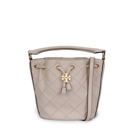 Tory Burch Diamond Quilting Design Small Bucket Bag U