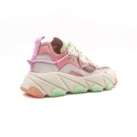 Sneakers Donna NUBUCK/TALC/BUBBLEGUM ASH Pelle