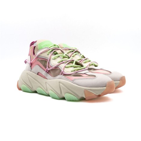 Sneakers Donna NUBUCK/TALC/BUBBLEGUM ASH Pelle