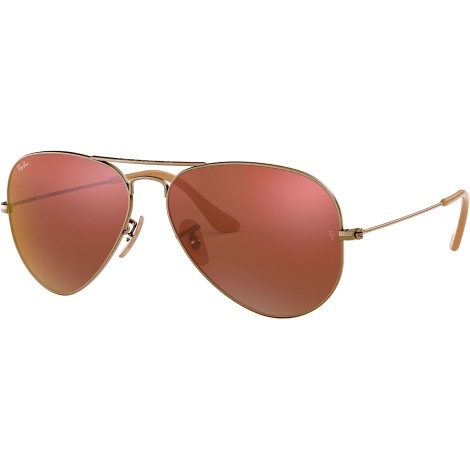 Aviator Large Metal RB3025 167/2K brushed bronze