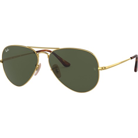 Aviator RB3689 gold classic green