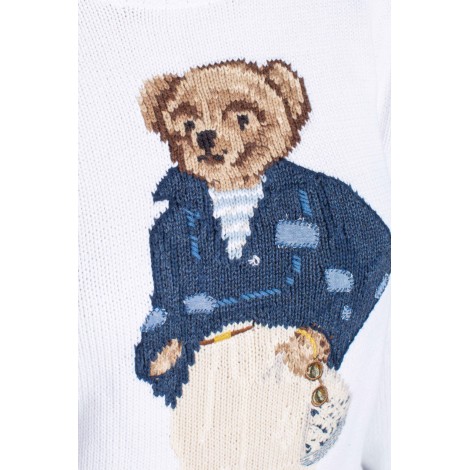 POLO RALPH LAUREN Maglia in misto cotone Polo Bear