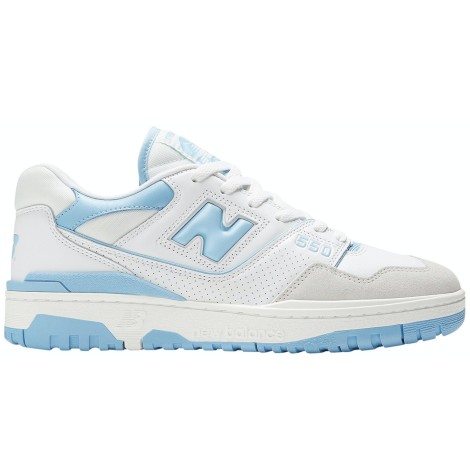 New Balance 550 White University Blue Grey Toe