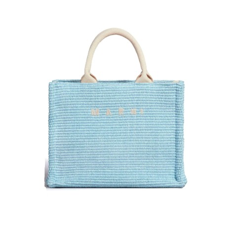 MARNI Borsa Tote in rafia