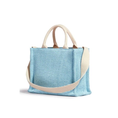 MARNI Borsa Tote in rafia