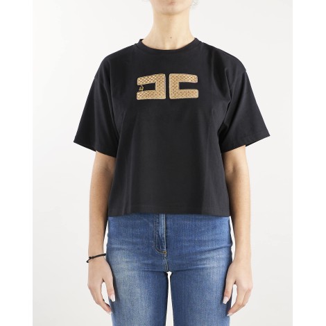 ELISABETTA FRANCHI T-shirt cropped Elisabetta Franchi