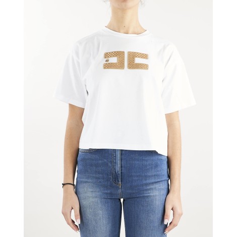 ELISABETTA FRANCHI T-shirt cropped Elisabetta Franchi