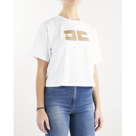 ELISABETTA FRANCHI T-shirt cropped Elisabetta Franchi