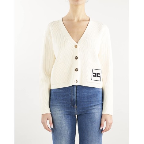 ELISABETTA FRANCHI Cardigan morbido Elisabetta Franchi