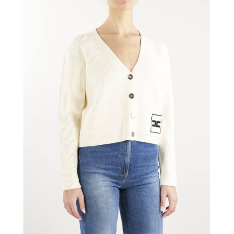 ELISABETTA FRANCHI Cardigan morbido Elisabetta Franchi