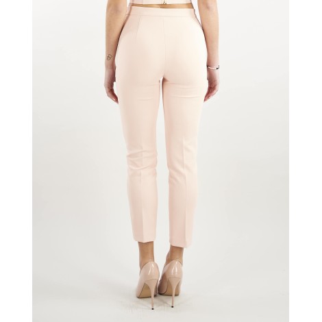 ELISABETTA FRANCHI Pantalone in doppio crepe stretch affusolato Elisabetta Franchi