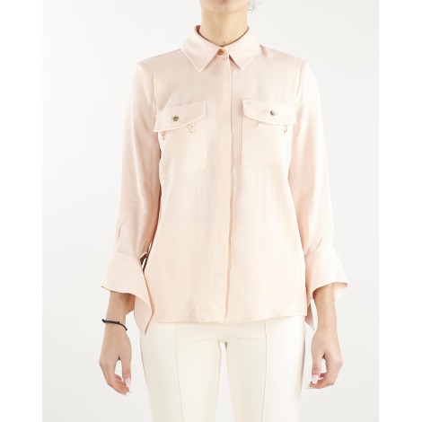 ELISABETTA FRANCHI Camicia con spalline e linea dritta Elisabetta Franchi