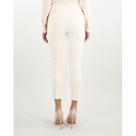 ELISABETTA FRANCHI Pantalone in tessuto tecnico bielastico affusolato Elisabetta Franchi