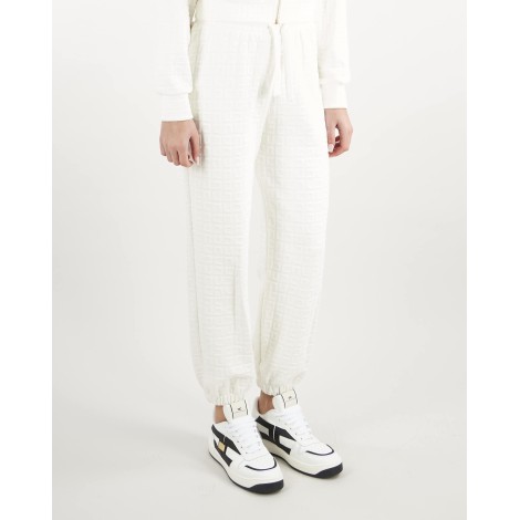 ELISABETTA FRANCHI Pantalone in felpa jacquard Elisabetta Franchi