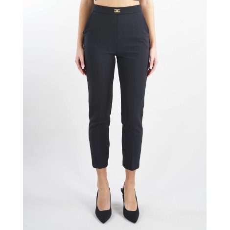 ELISABETTA FRANCHI Pantalone in doppio crepe stretch Elisabetta Franchi