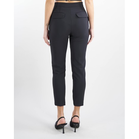 ELISABETTA FRANCHI Pantalone in doppio crepe stretch Elisabetta Franchi