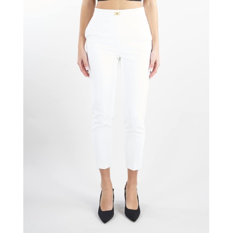 ELISABETTA FRANCHI Pantalone in doppio crepe stretch Elisabetta Franchi