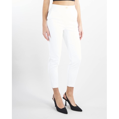 ELISABETTA FRANCHI Pantalone in doppio crepe stretch Elisabetta Franchi