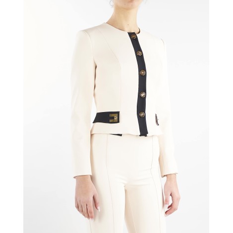 ELISABETTA FRANCHI Giacca in crepe doppio stretch Elisabetta Franchi