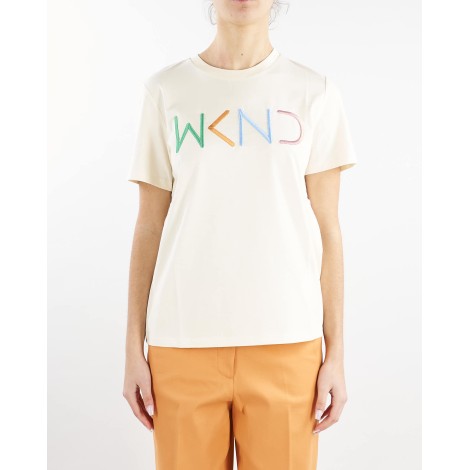 MAX MARA WEEKEND T-shirt in jersey di cotone Max Mara Weekend