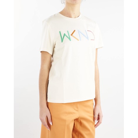 MAX MARA WEEKEND T-shirt in jersey di cotone Max Mara Weekend