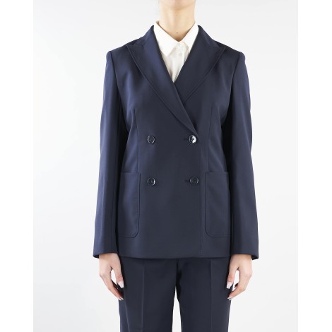 MAX MARA WEEKEND Blazer in lana stretch Max Mara Weekend