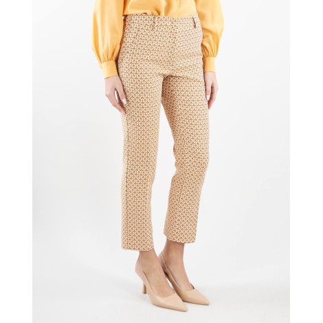 MAX MARA WEEKEND Pantaloni in cotone jacquard Max Mara Weekend