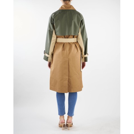 MAX MARA WEEKEND Trench reversibile in cotone antigoccia Max Mara Weekend