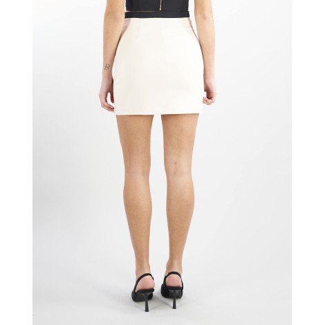 ELISABETTA FRANCHI Minigonna in crepe doppio stretch Elisabetta Franchi