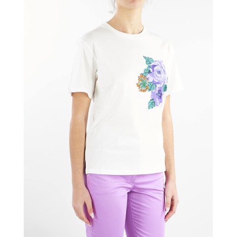 MAX MARA WEEKEND T-shirt in jersey di cotone Max Mara Weekend