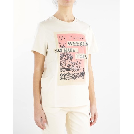 MAX MARA WEEKEND T-shirt in jersey con stampa Max Mara Weekend