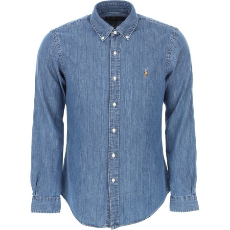 POLO RALPH LAUREN CAMICIA DENIM 710548539001