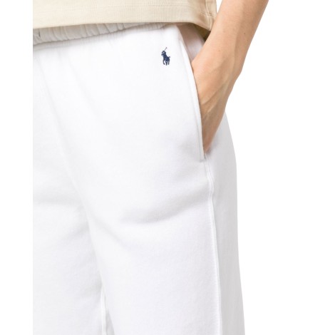 POLO RALPH LAUREN PANTALONE TUTA BIANCO 211891560001