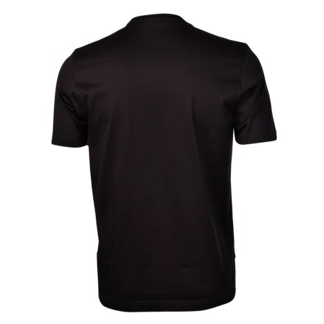 PAOLO FIORILLO CAPRI T-SHIRT FILO DI SCOZIA NERA 6013374002099