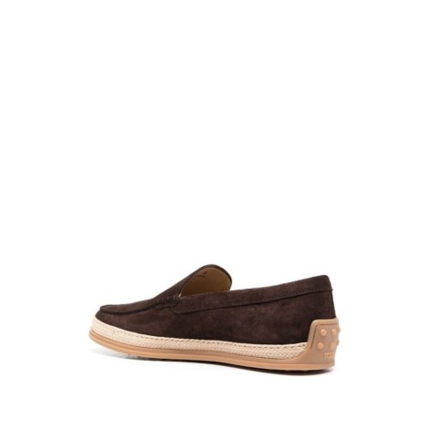 TOD'S SLIP-ON IN PELLE SCAMOSCIATA