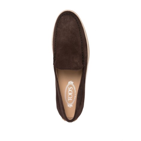 TOD'S SLIP-ON IN PELLE SCAMOSCIATA