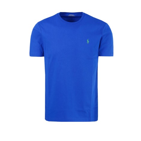 POLO RALPH LAUREN T-SHIRT CON LOGO BLU 710671438306