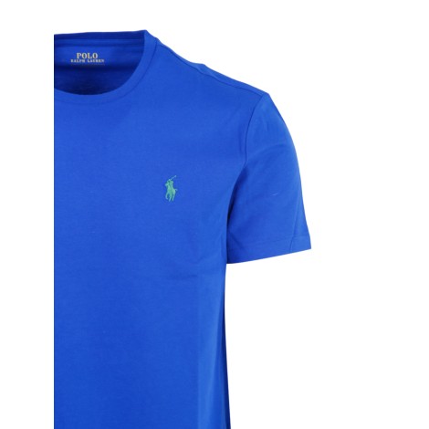 POLO RALPH LAUREN T-SHIRT CON LOGO BLU 710671438306