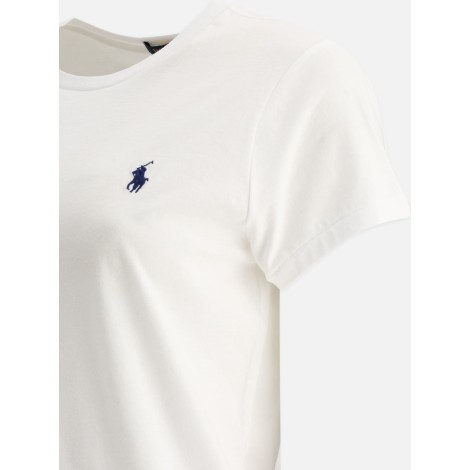 POLO RALPH LAUREN T-SHIRT OCN LOGO BIANCA 211898698005