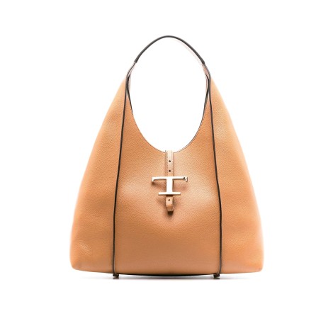 TOD'S BORSA HOBO T TIMELESS IN PELLE MEDIA