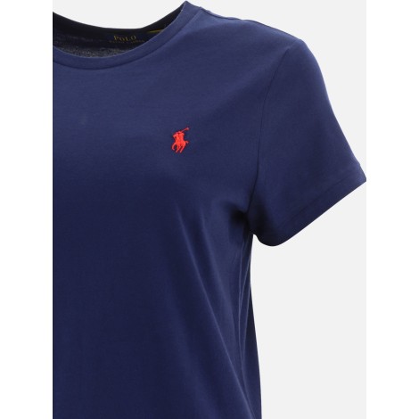 POLO RALPH LAUREN T-SHIRT CON LOGO BLU 211898698006