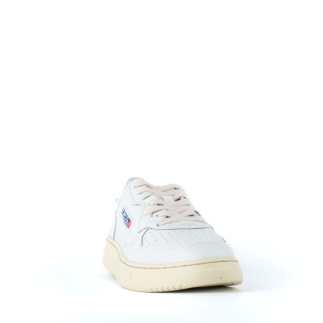 Sneakers in pelle total white