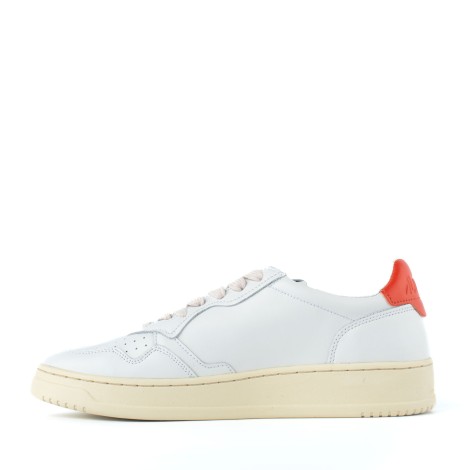 Sneakers in pelle bianca