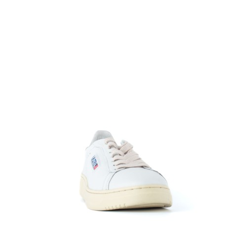 Sneakers Dallas in pelle scamosciata total white