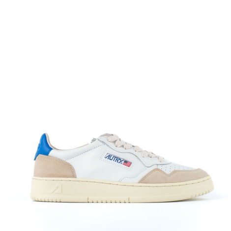 Sneakers in pelle scamosciata bianca