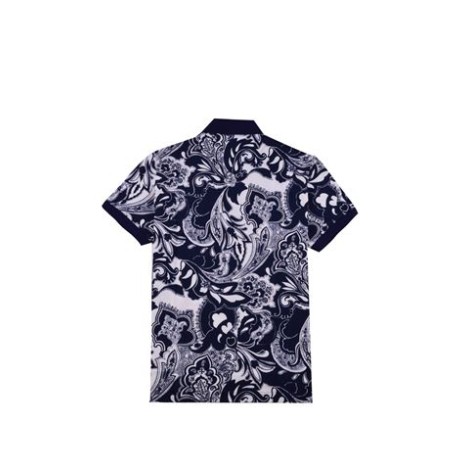 POLO STAMPA PAISLEY ORNAMENTALE