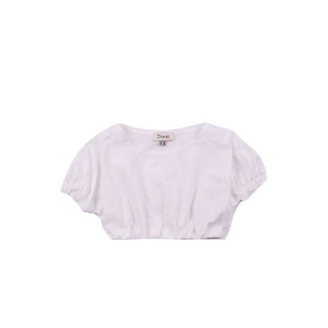 T-SHIRT CROPPED MONOCOLORE