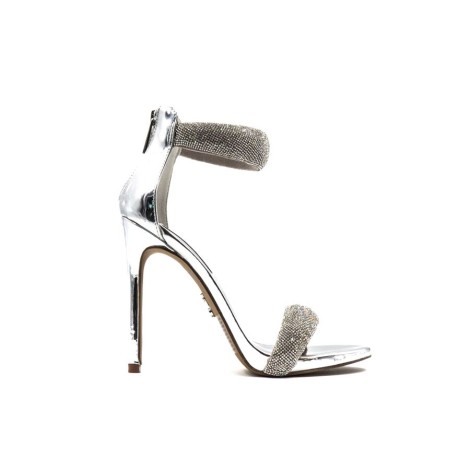 Sandalo Donna Silver STEVE MADDEN Pelle