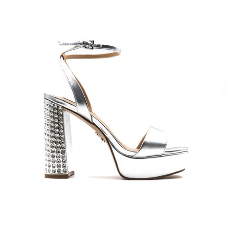 Sandalo Donna Silver STEVE MADDEN Pelle